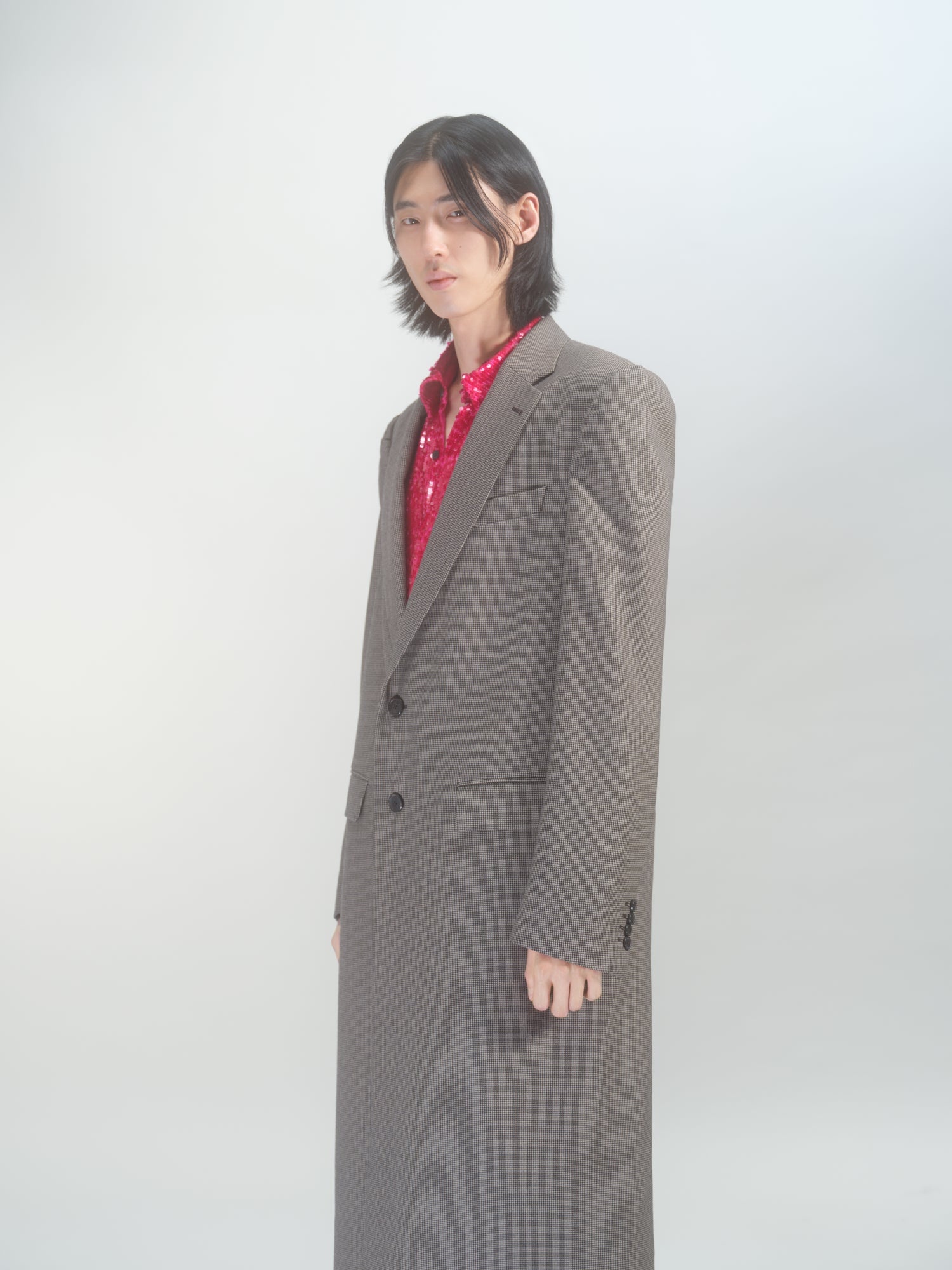 WOOL TWEED COAT - 7