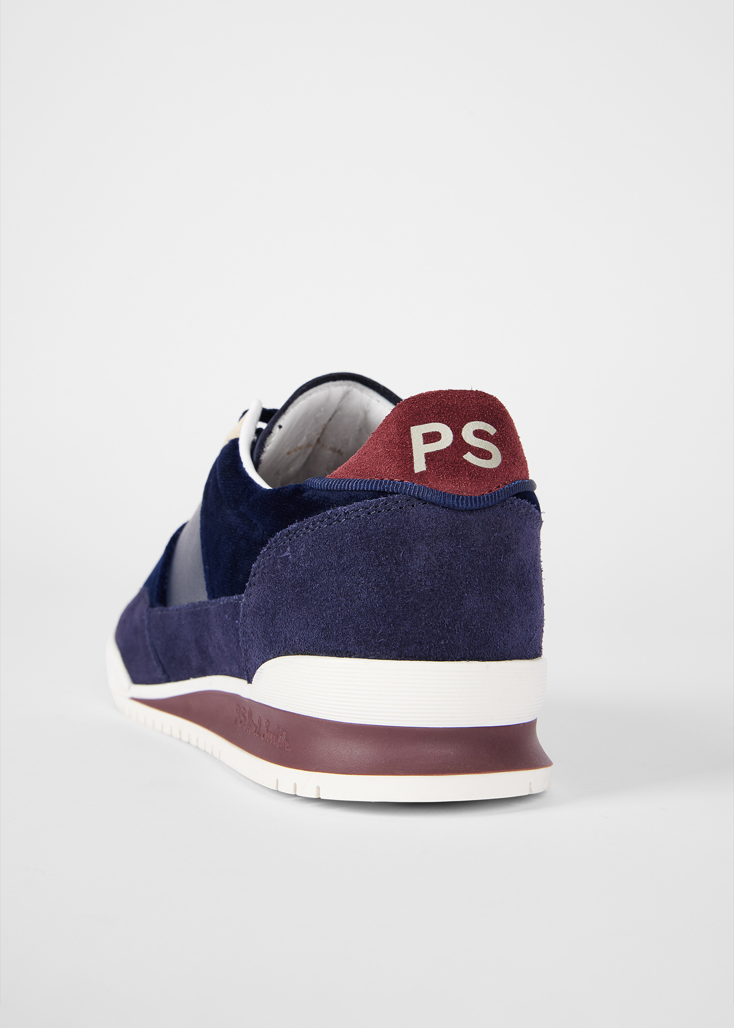 Women's Navy Blue Suede 'Dover' Trainers - 3