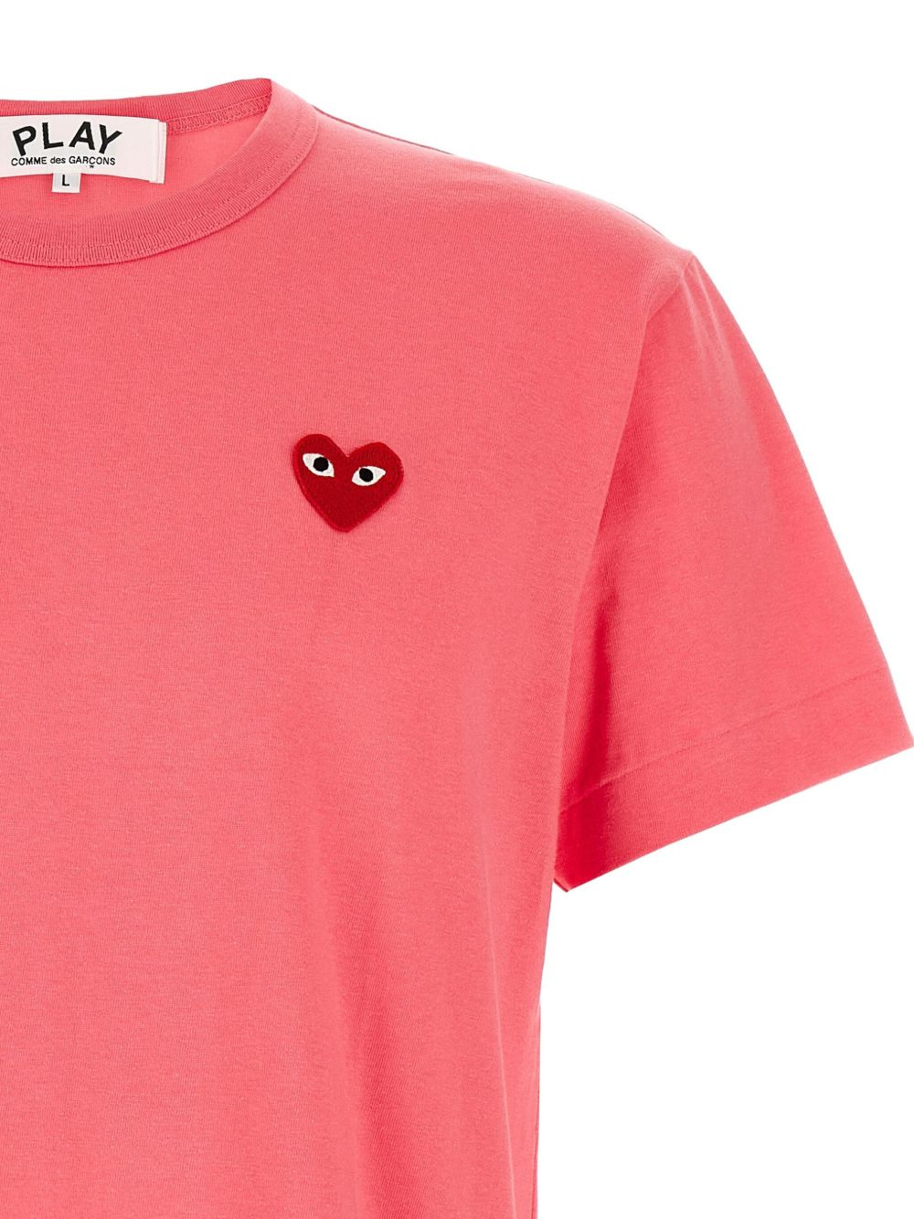 heart-patch t-shirt - 4