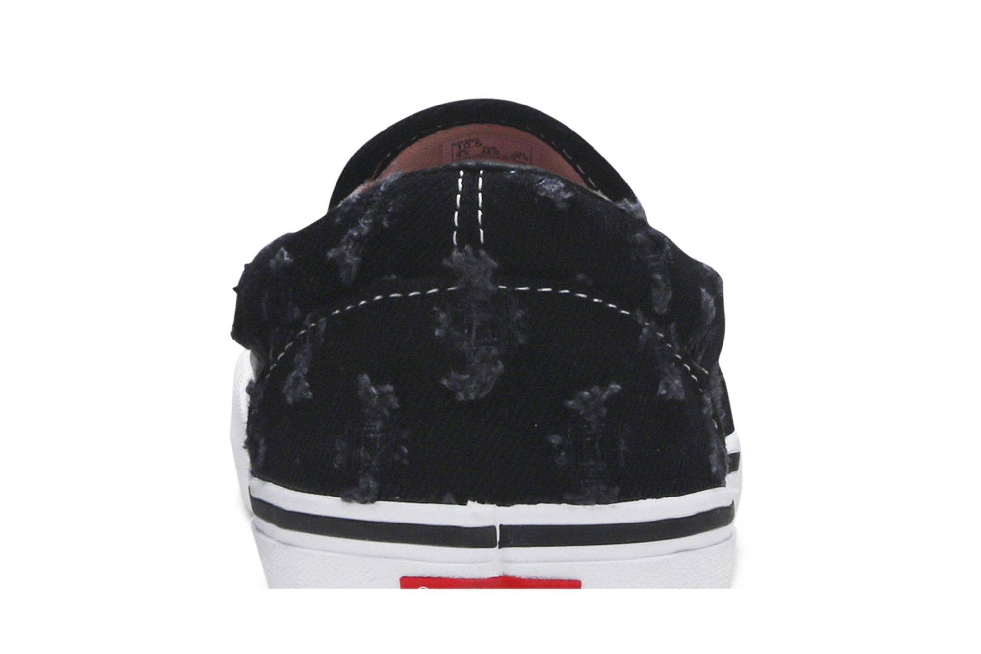 Supreme x Slip-On 'Black Hole Punch Denim' - 7