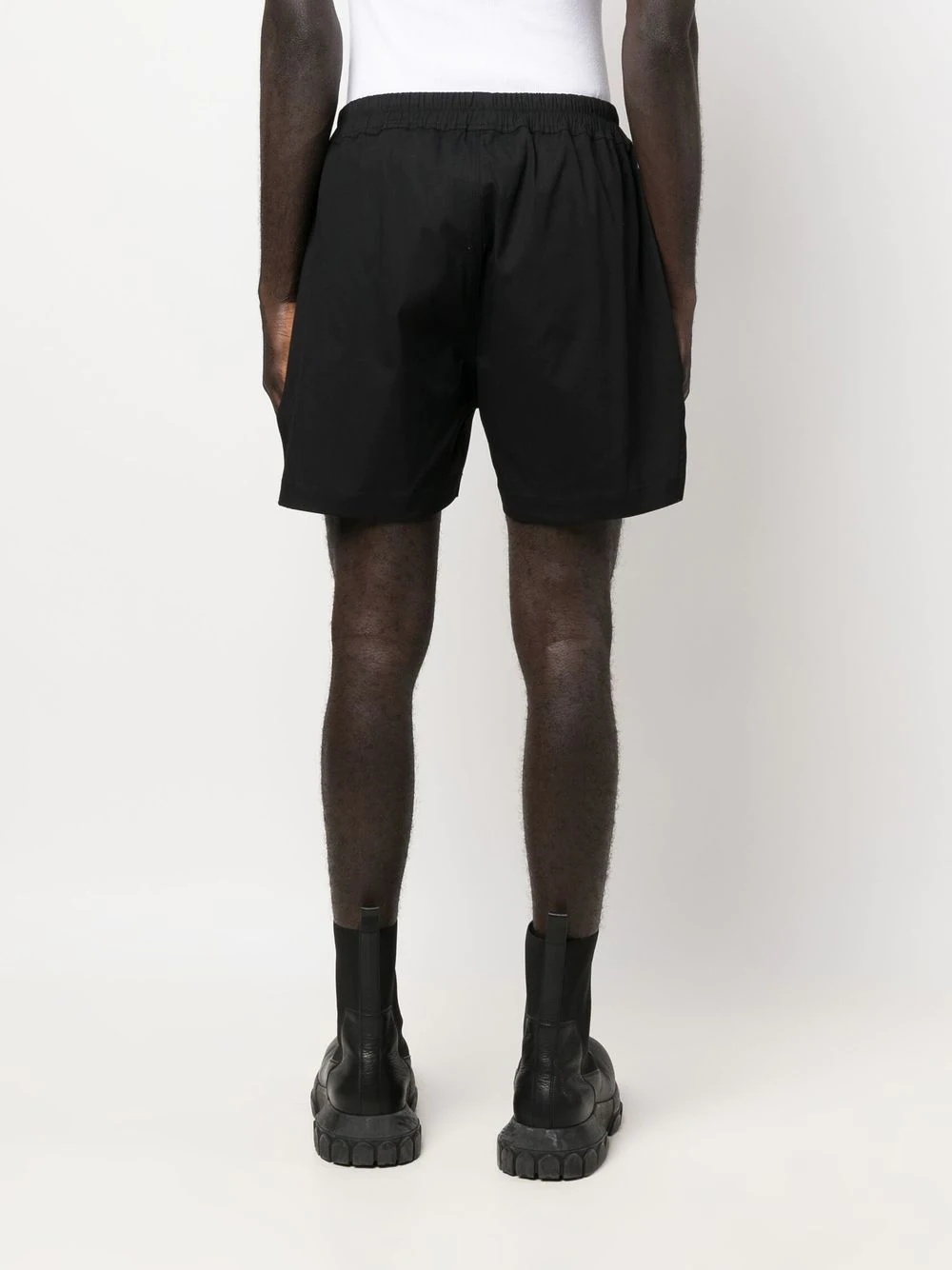 above-knee length shorts - 4