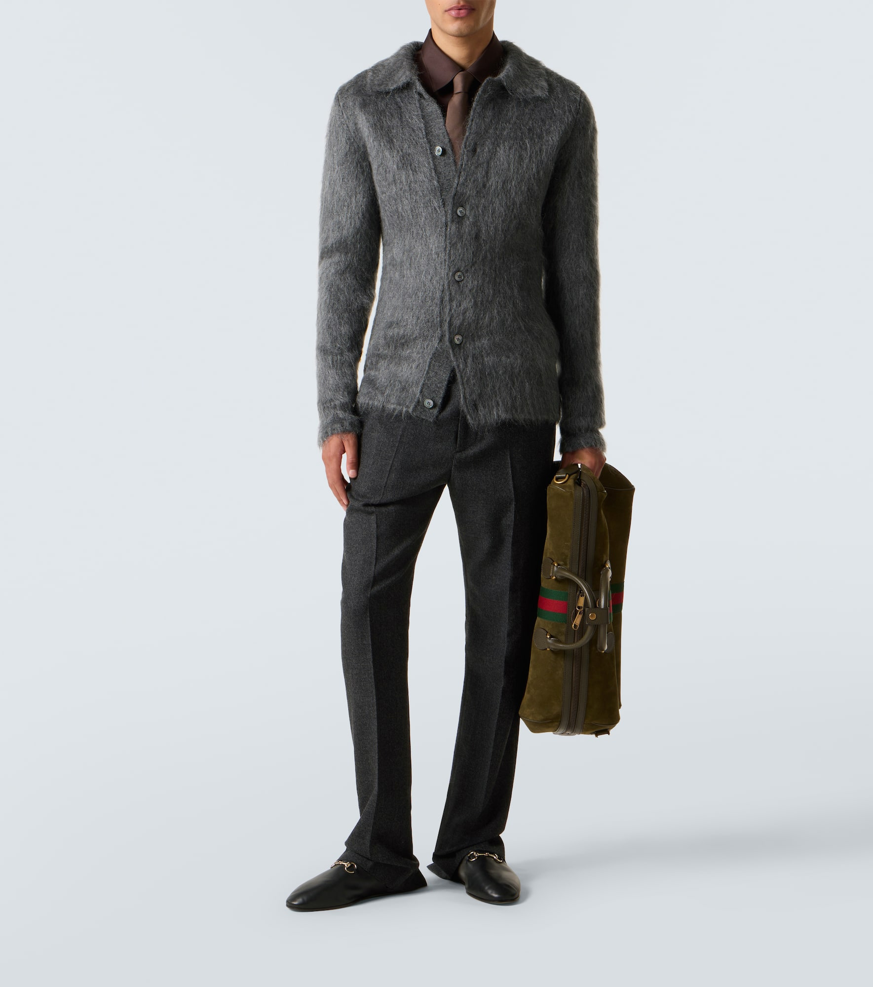 Mohair-blend cardigan - 2