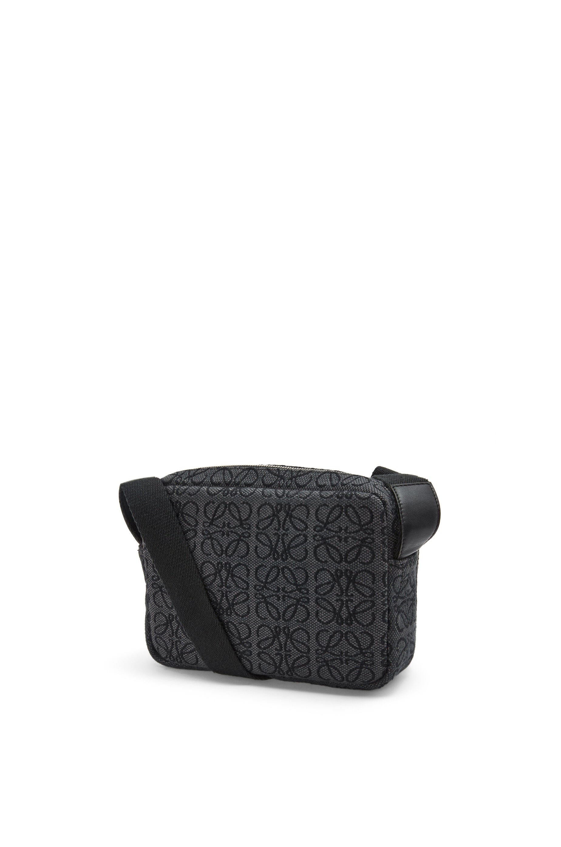 XS Military Messenger bag in Anagram jacquard and calfskin - 3