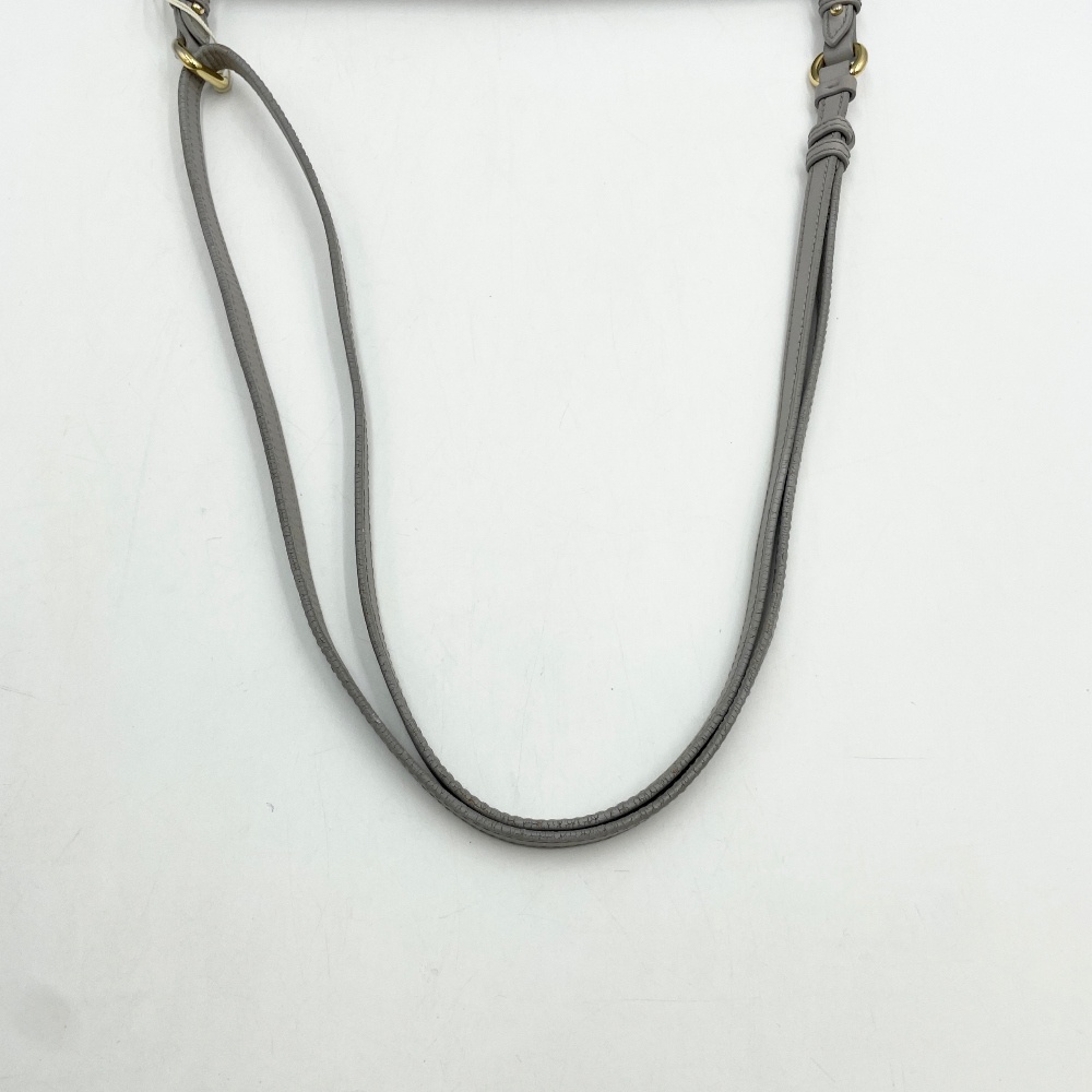 Ferragamo Grey Gancini Crossbody Bag - 7