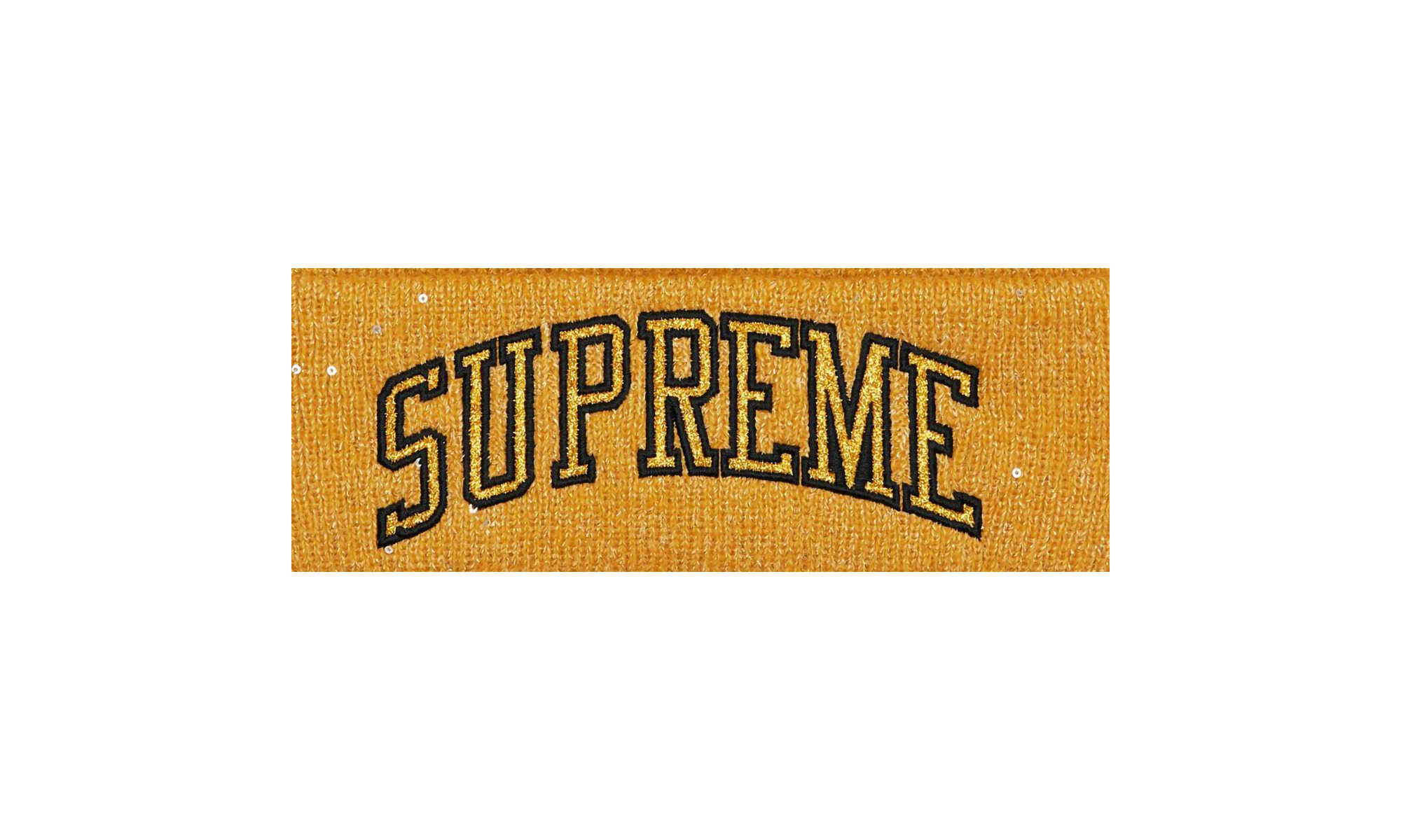 New Era Metallic Arc Beanie "Gold" - 2