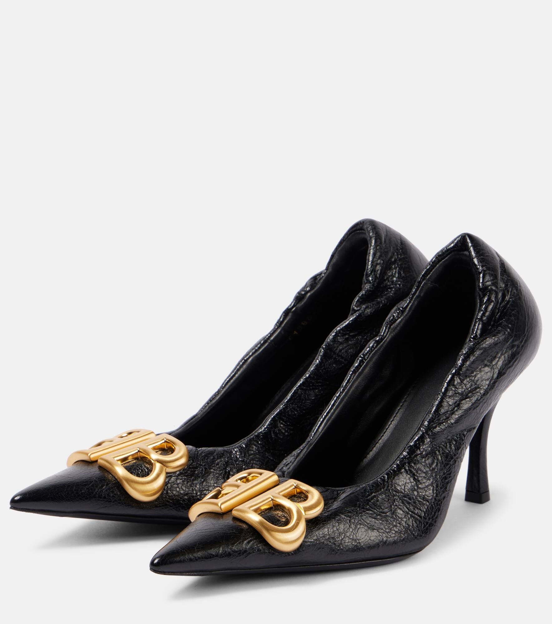 Monaco 90 leather pumps - 4