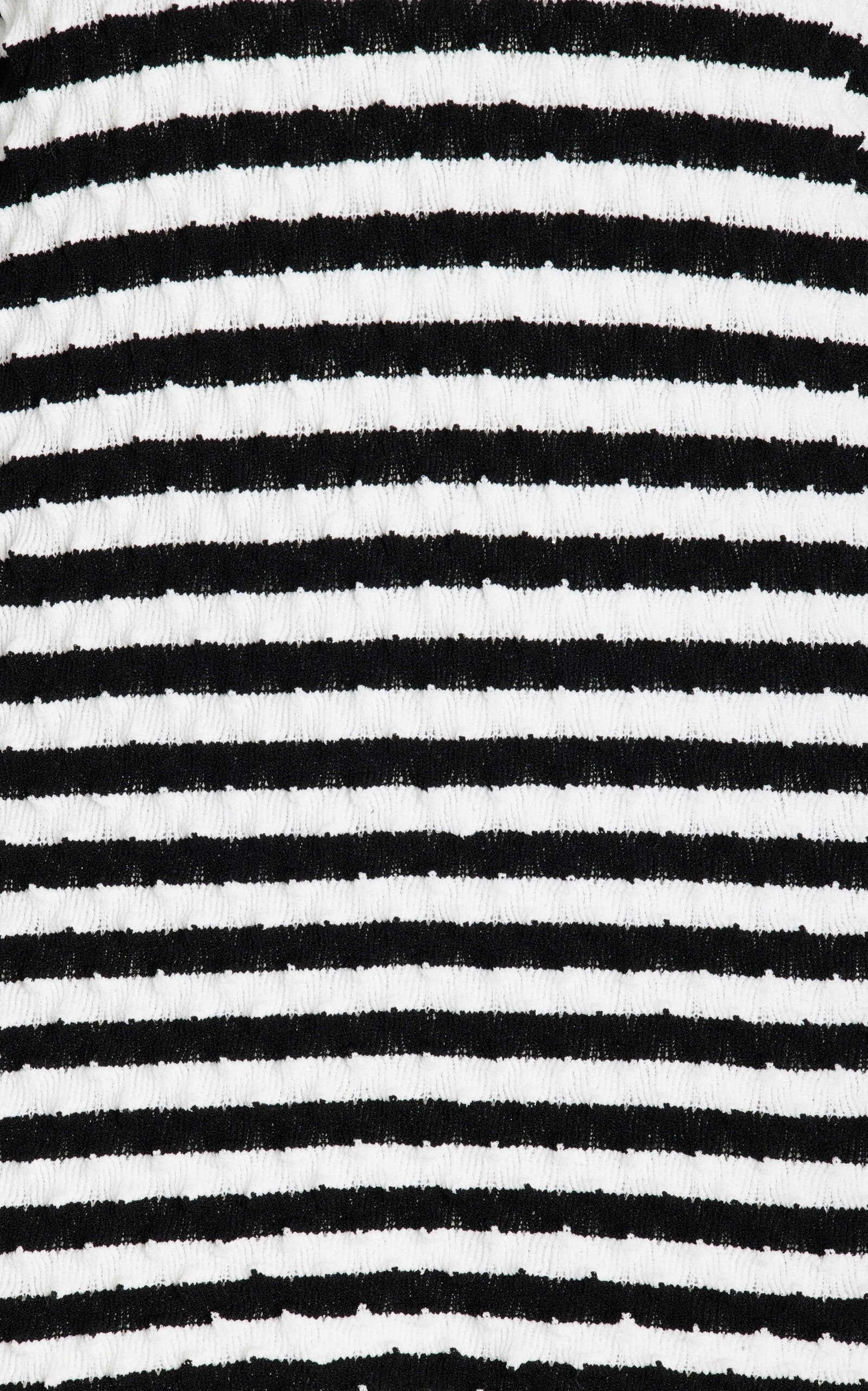 Elodie Striped Knit T-Shirt black/white - 3