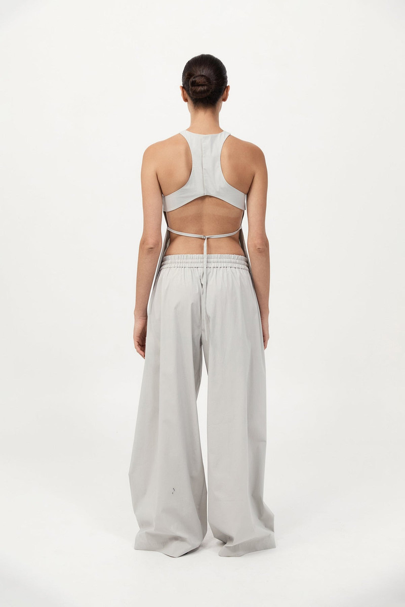 Everyday Drawstring Pants - Silver 5