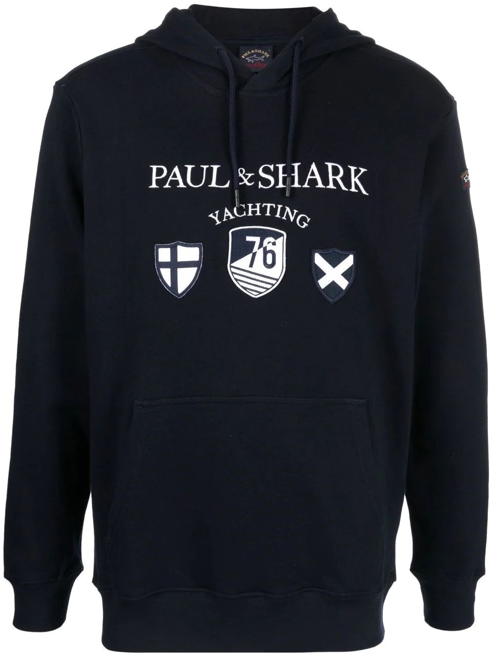 logo-print hoodie - 1