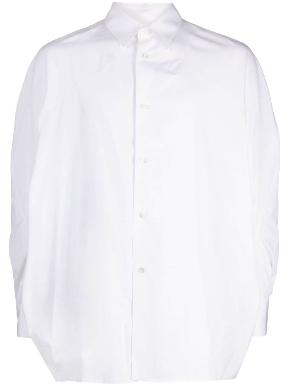 tailored cotton-poplin shirt - 2