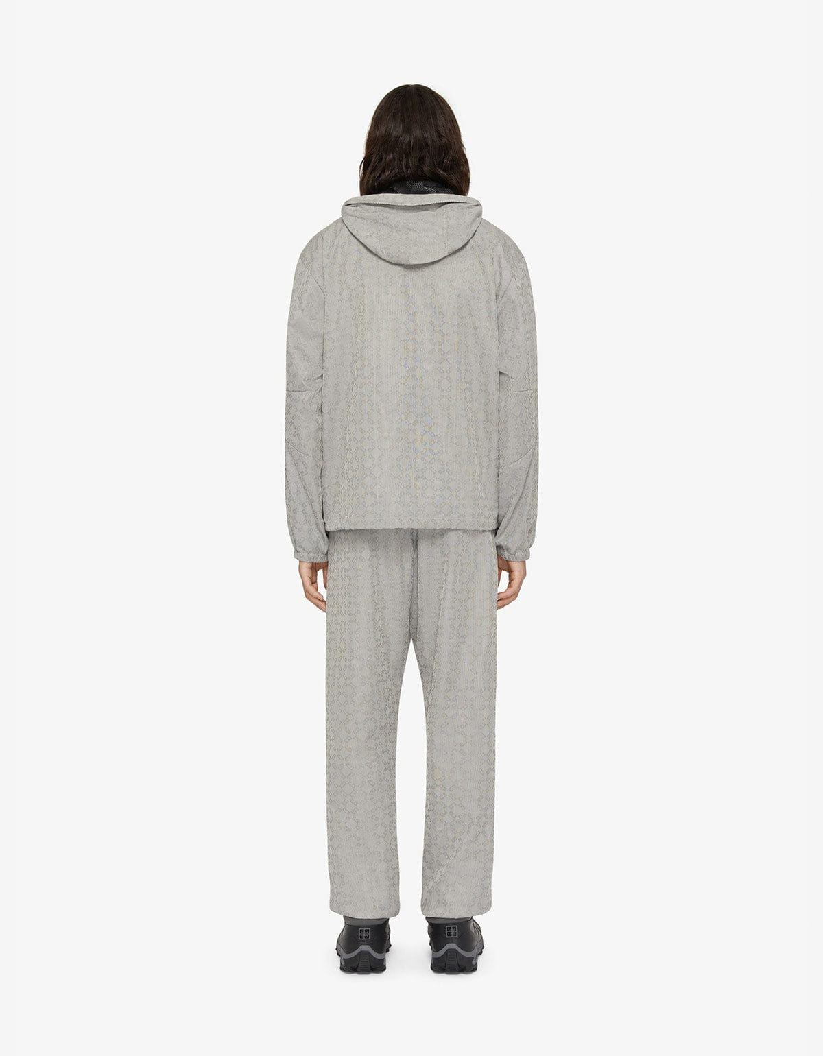 Givenchy Grey Monogram 72 Windbreaker - 3