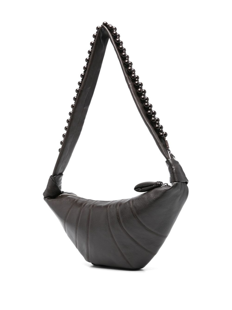 medium Pearls Croissant shoulder bag 3