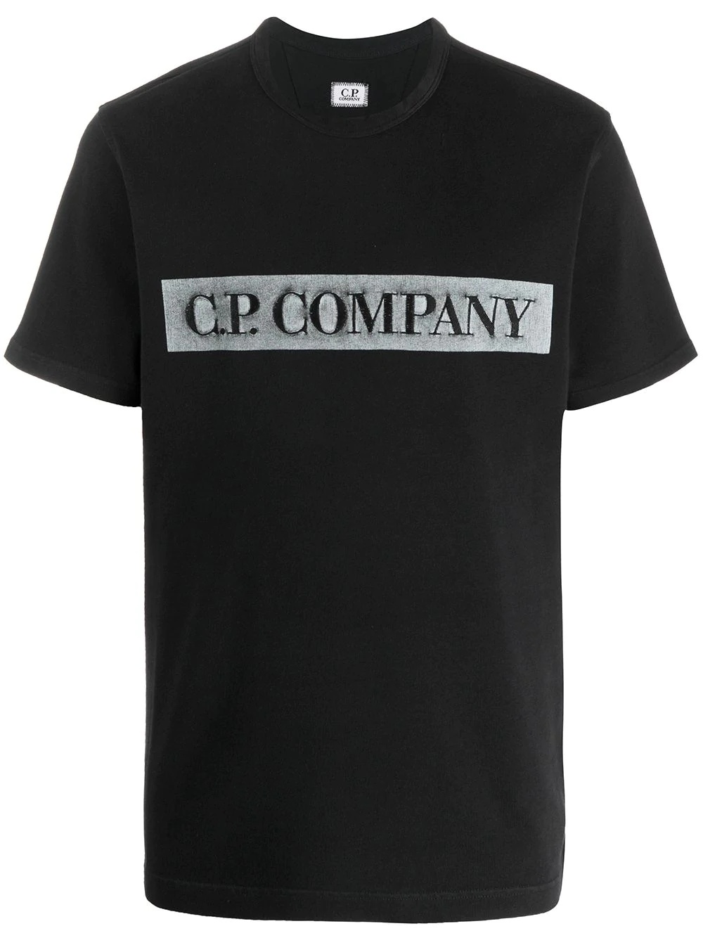 crew neck printed logo T-shirt - 1