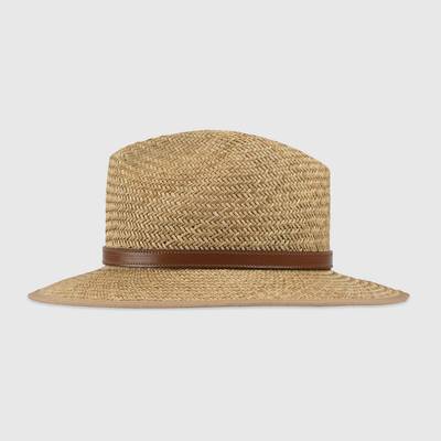 GUCCI Straw hat with Horsebit outlook