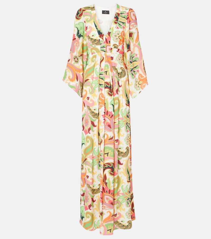 paisley-print maxi dress - 1