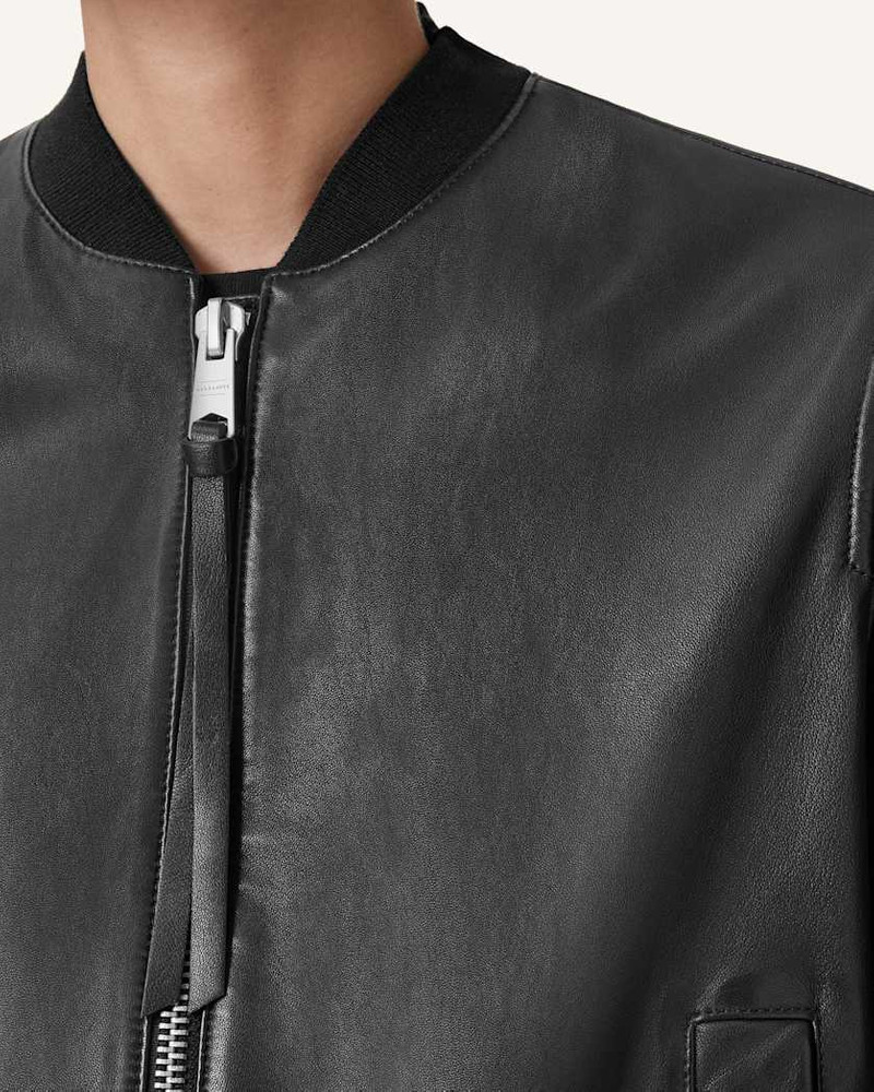 ORTEN LEATHER BOMBER JACKET 8