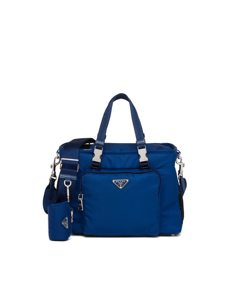 Nylon and Saffiano leather pet bag 1