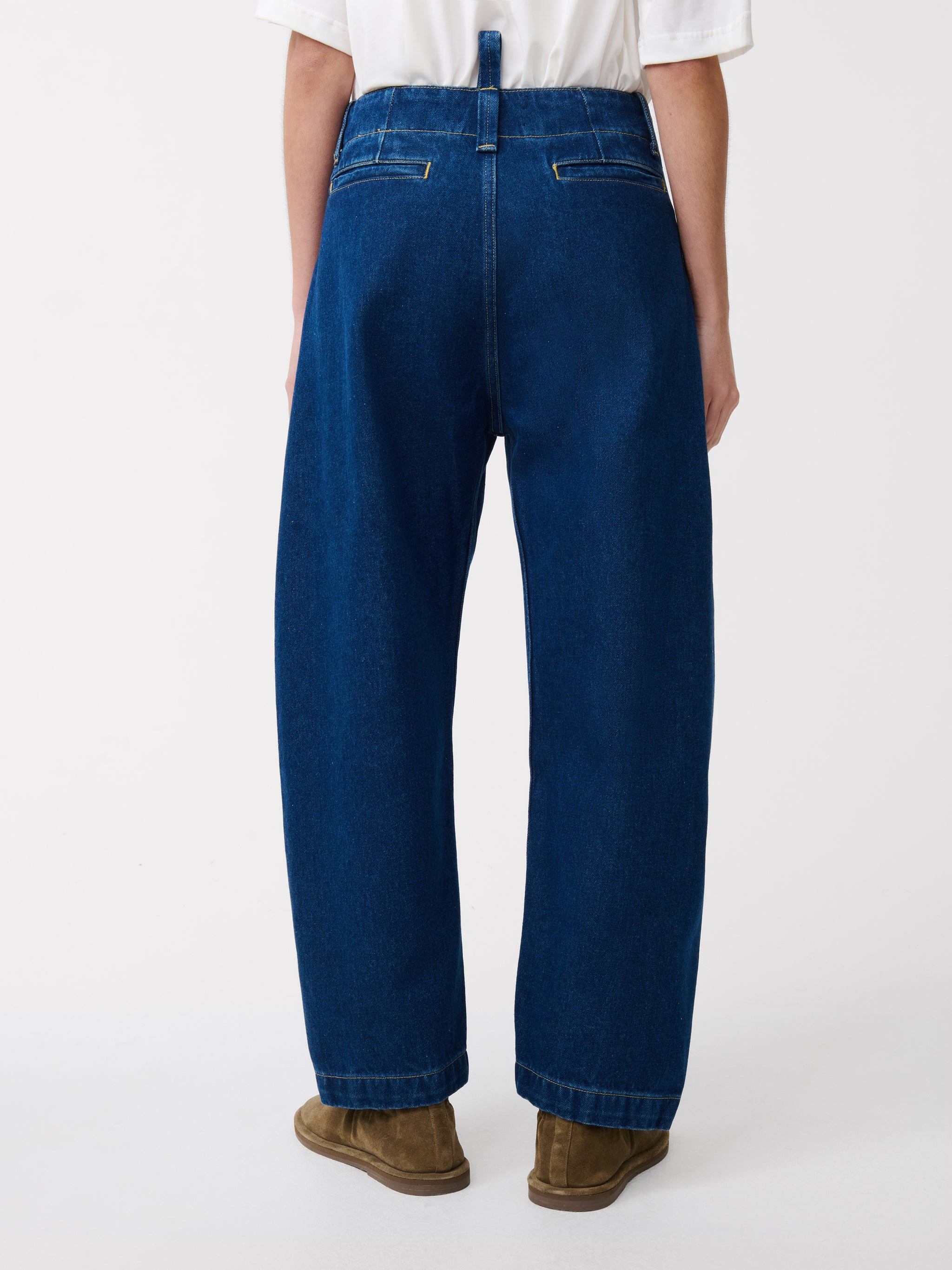 Akerman Washed Denim Pant - 5