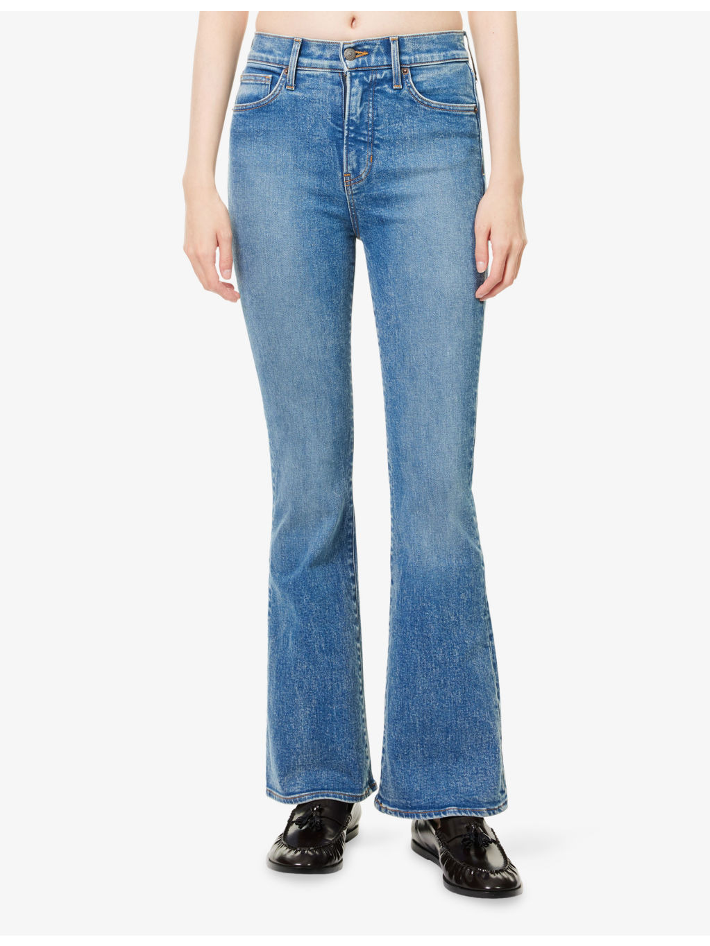 Beverly Flared Denim-Blend Jeans - 3