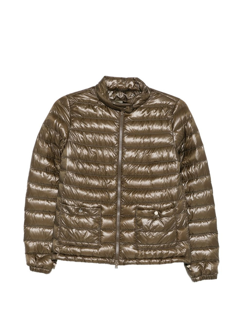 pocket zip-up uffer jacket 1