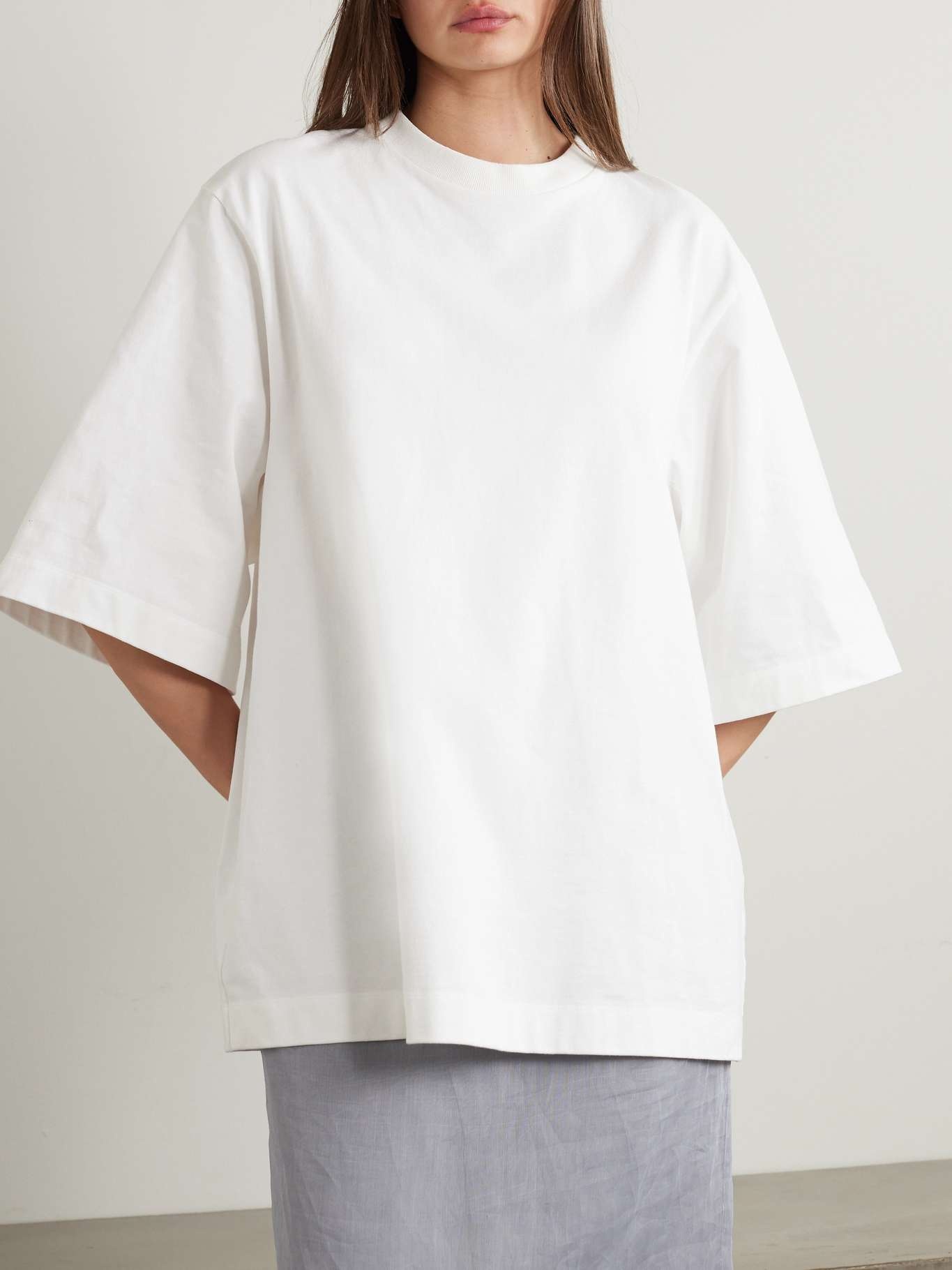 Oversized printed cotton-jersey T-shirt - 2