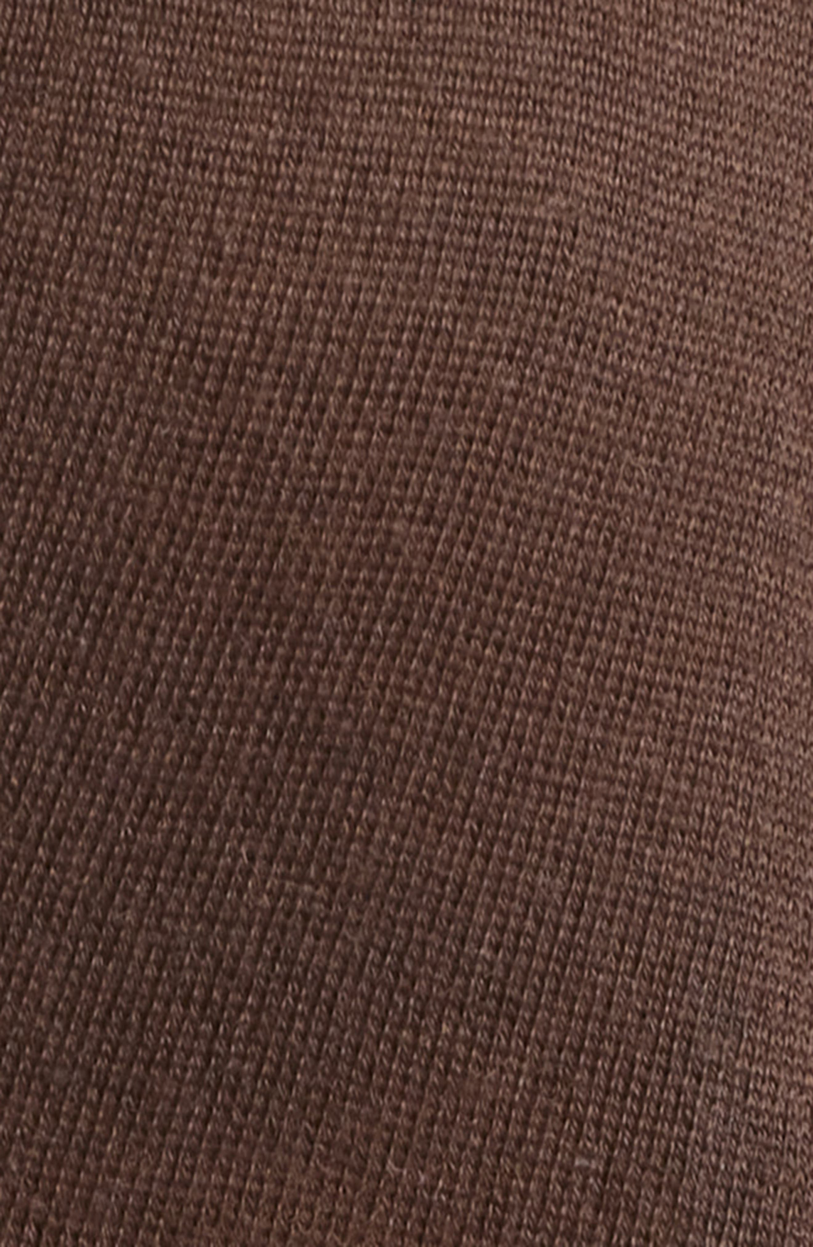 FRAME The Two Tone Cashmere & Silk Blend Polo Sweater in Coffee Multi at Nordstrom - 6