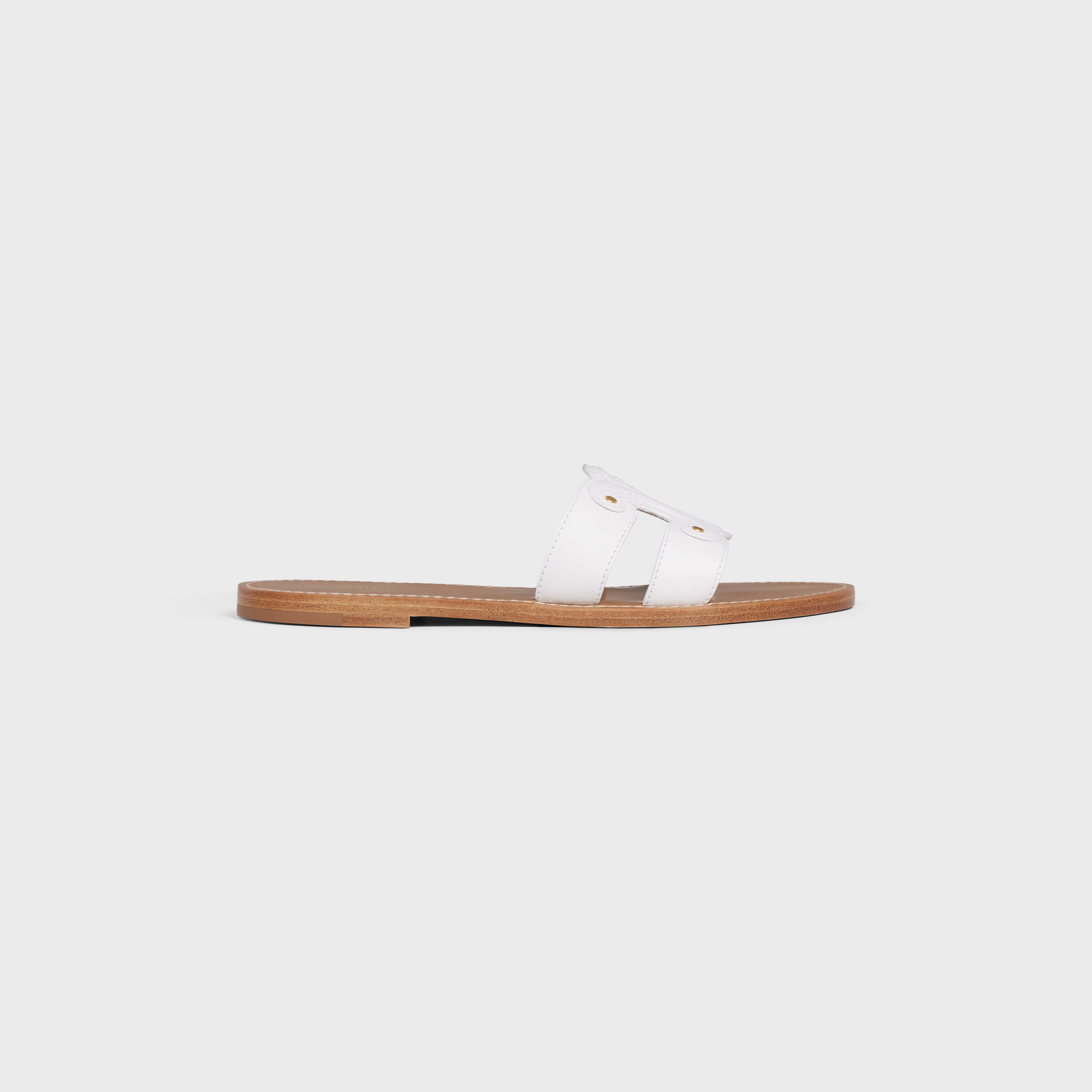 CELINE TRIOMPHE MULE in CALFSKIN - 1