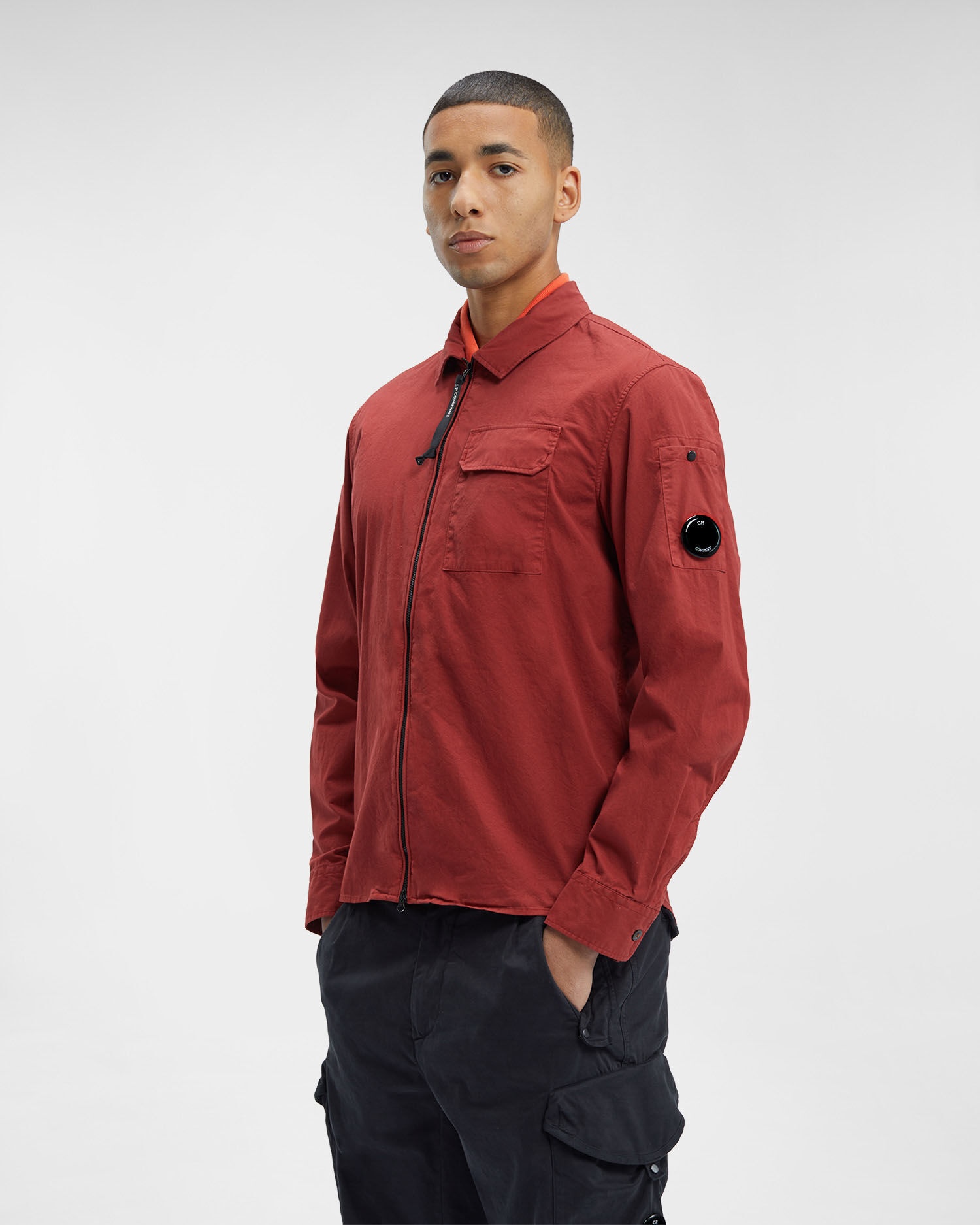 Gabardine Zipped Shirt - 2
