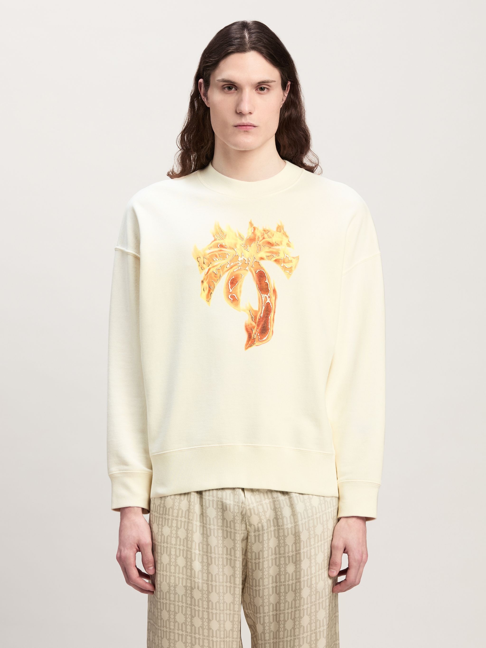 Burning Palm Crewneck Sweatshirt - 3
