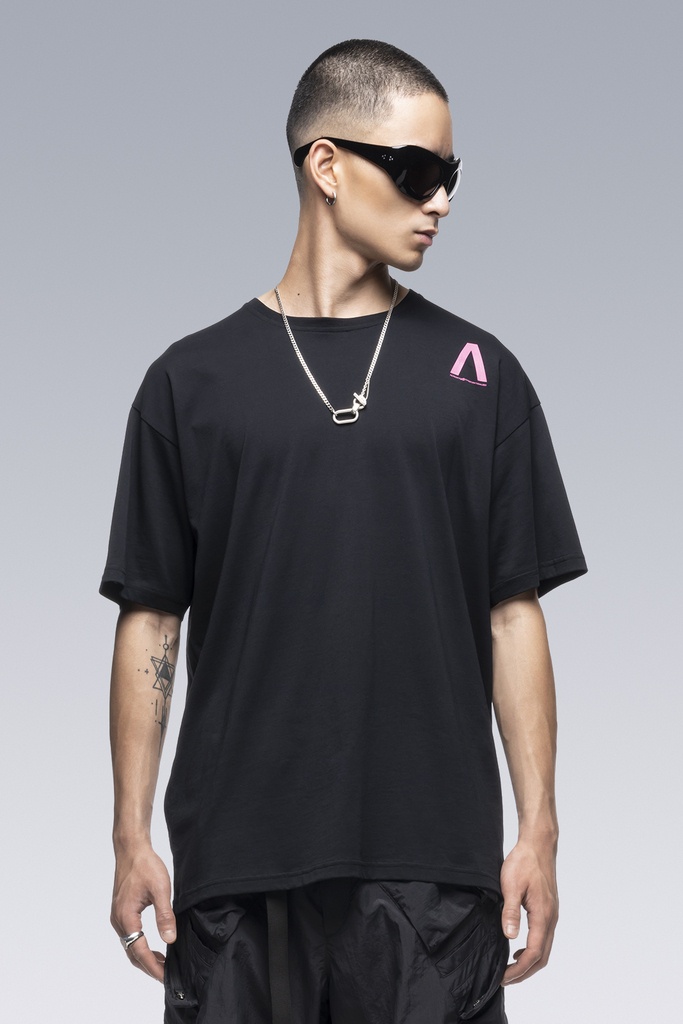 S24-PR-C Pima Cotton Short Sleeve T-shirt Black - 1