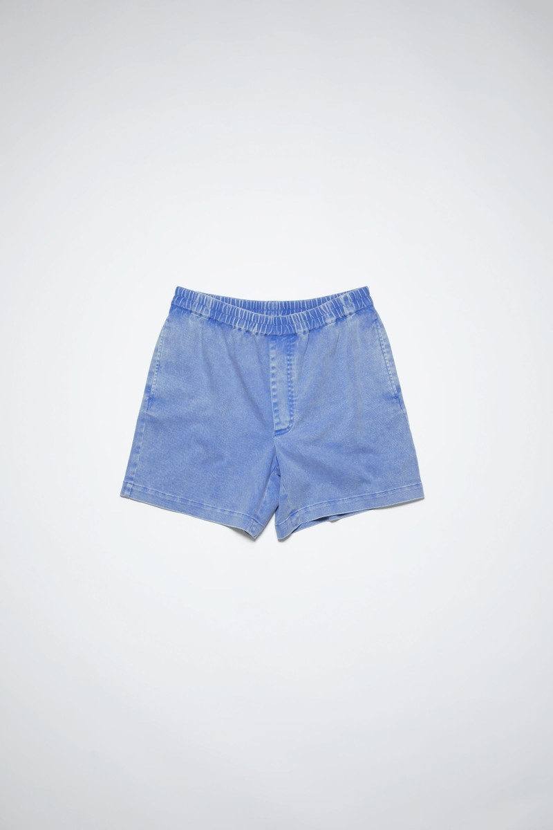Cotton shorts - Electric blue 1