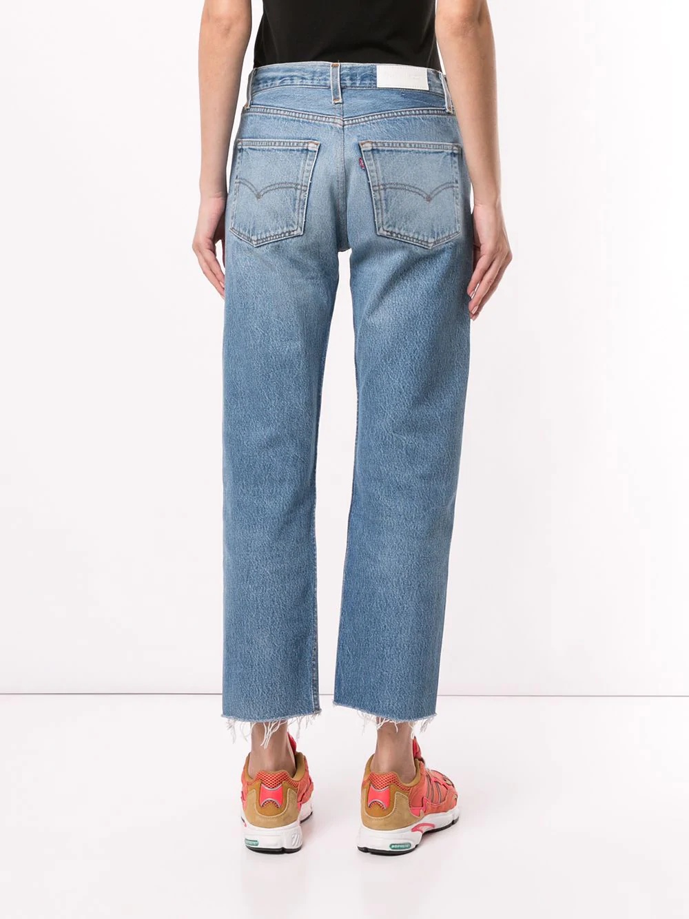 Stove Pipe high-rise jeans - 4