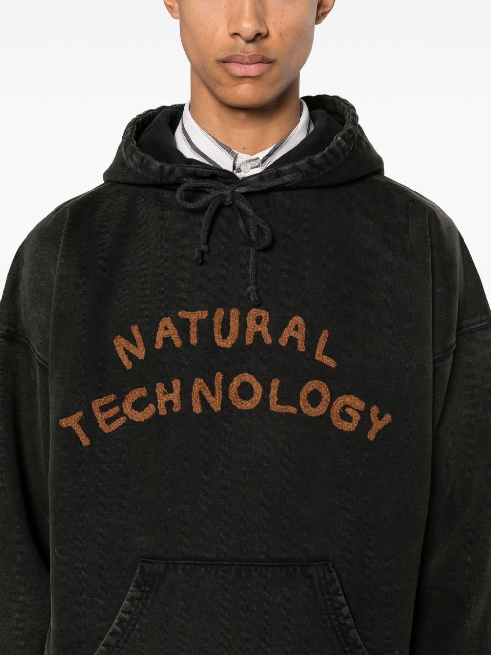 Geo organic-cotton hoodie - 6