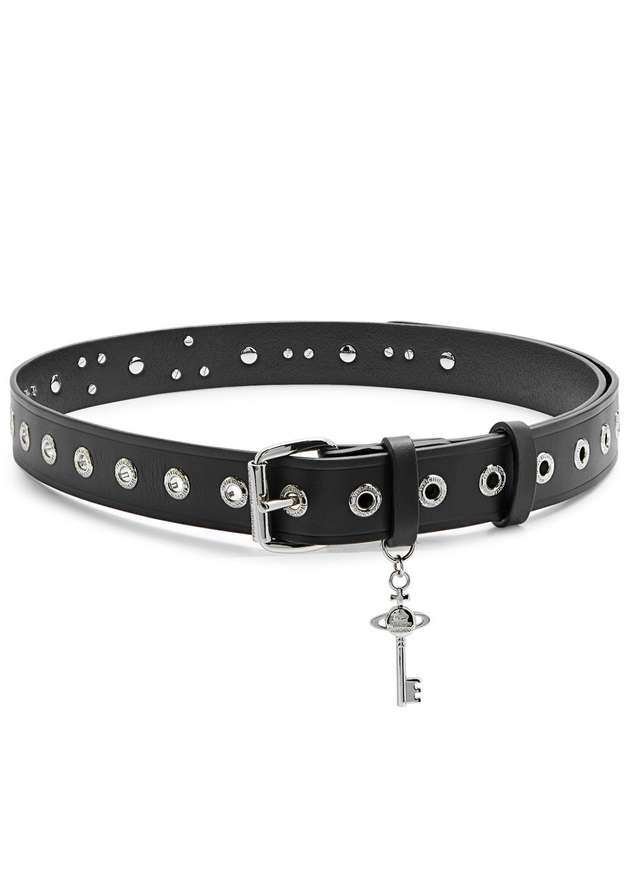 Vivienne Westwood Multi Charms Stud Leather Belt - 1