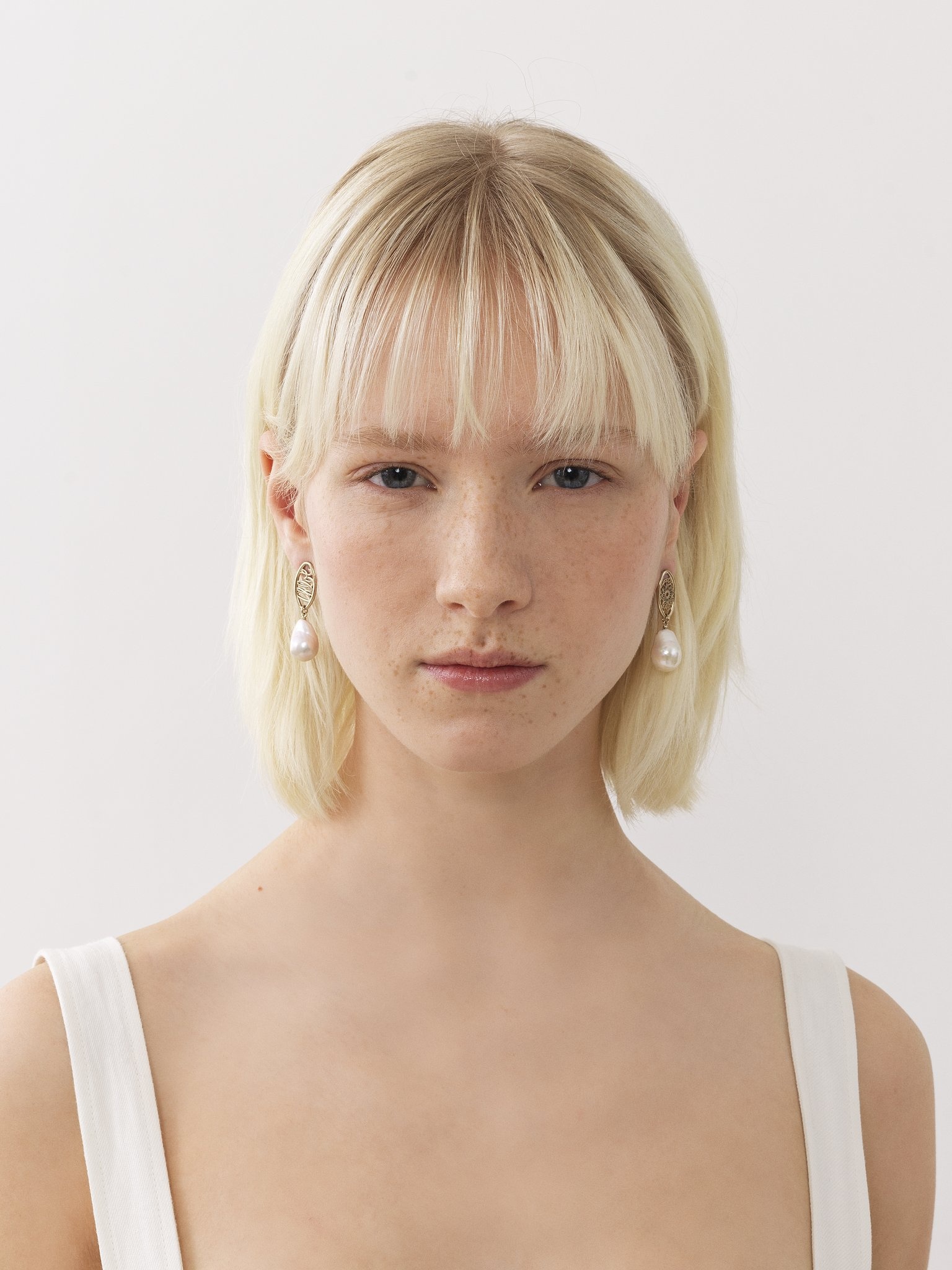 DARCEY LACE DROP EARRINGS - 5
