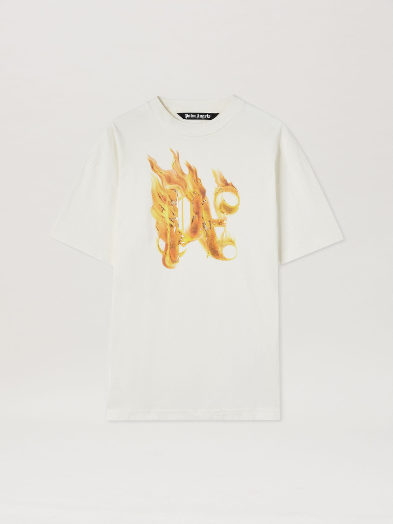 Burning Monogram T-Shirt - 1