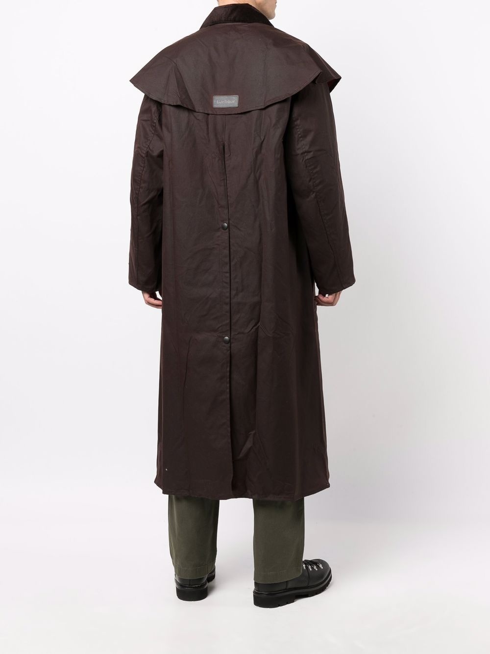 A-line long raincoat - 4