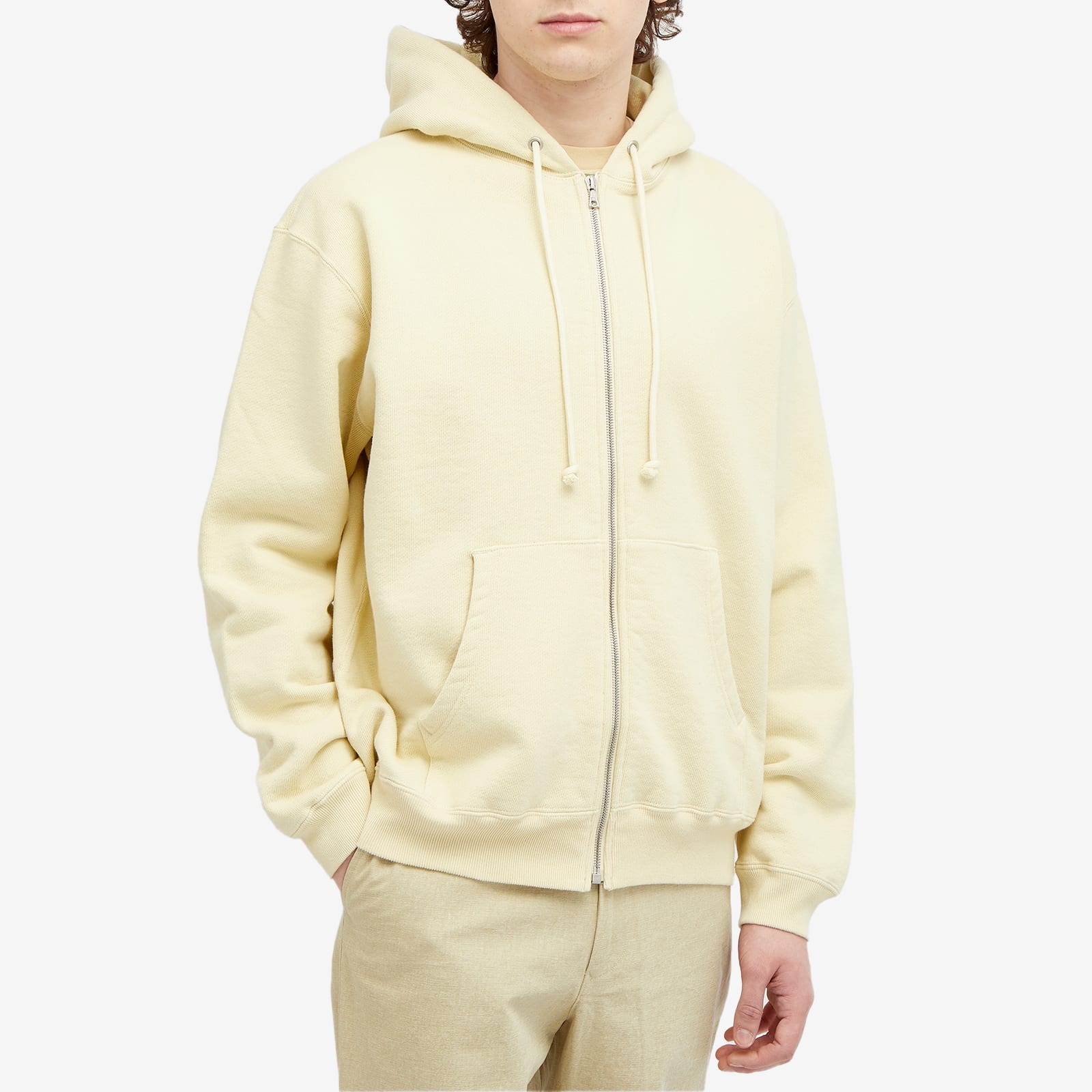 Auralee Heavy Sweat Zip Hoody - 2