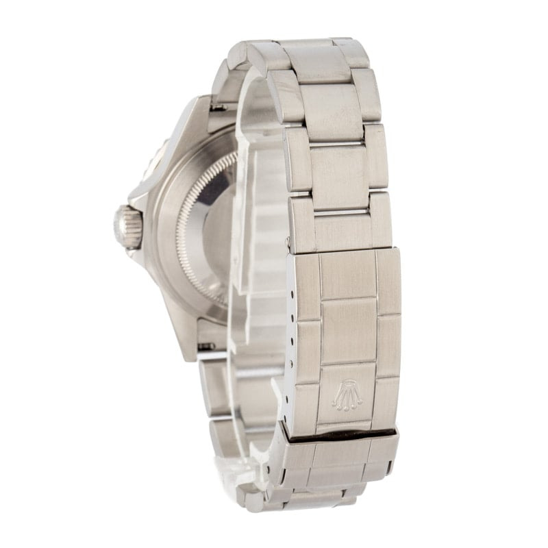 Pre-owned Rolex Submariner Ref 16610T No Holes Case - 3