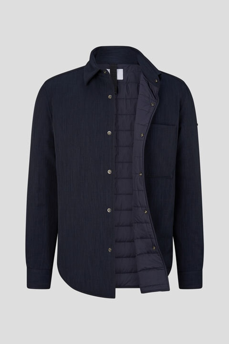 Olli Shirt jacket in Dark blue 2