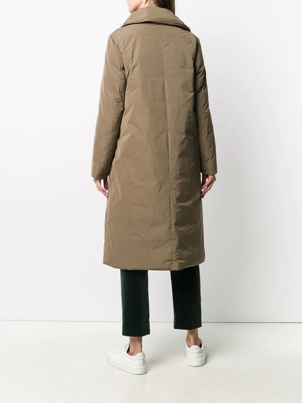 feather down hooded parka - 6