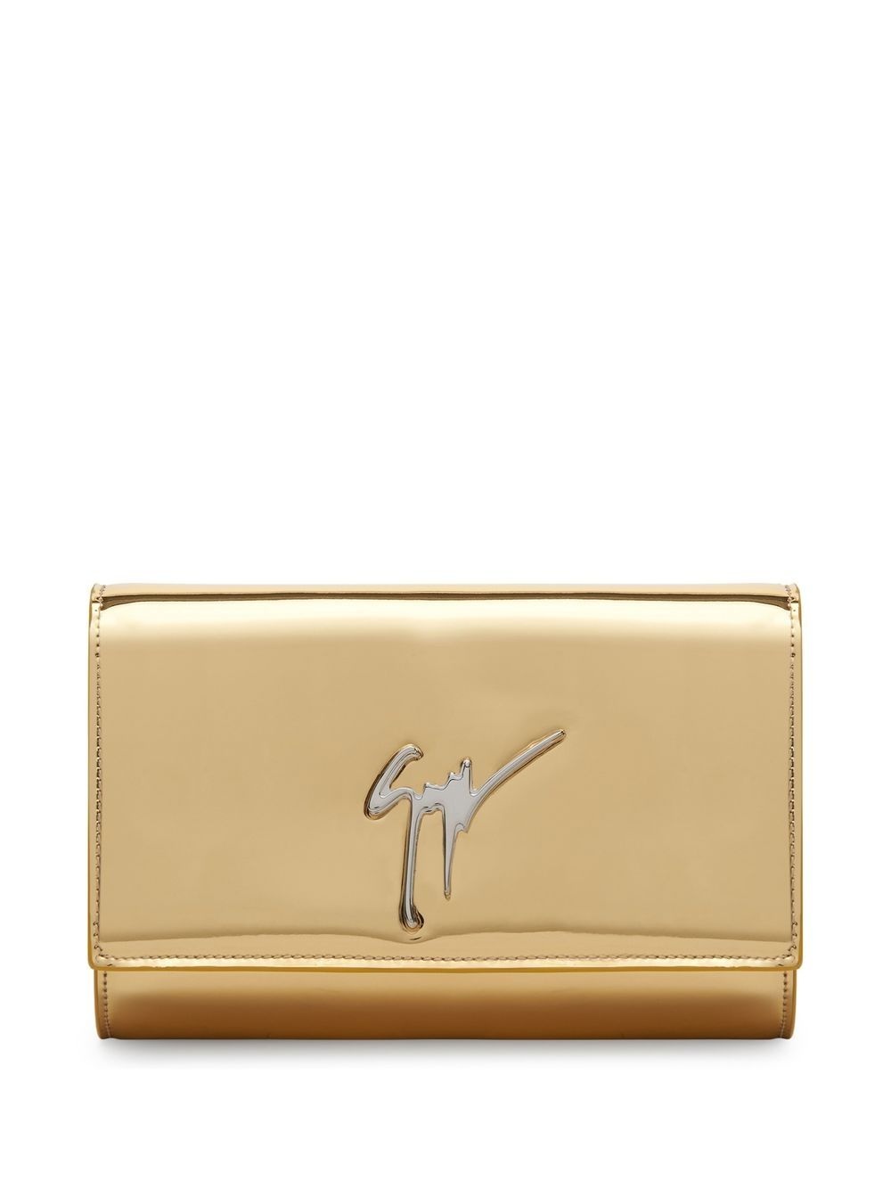 Cleopatra metallic clutch bag - 1