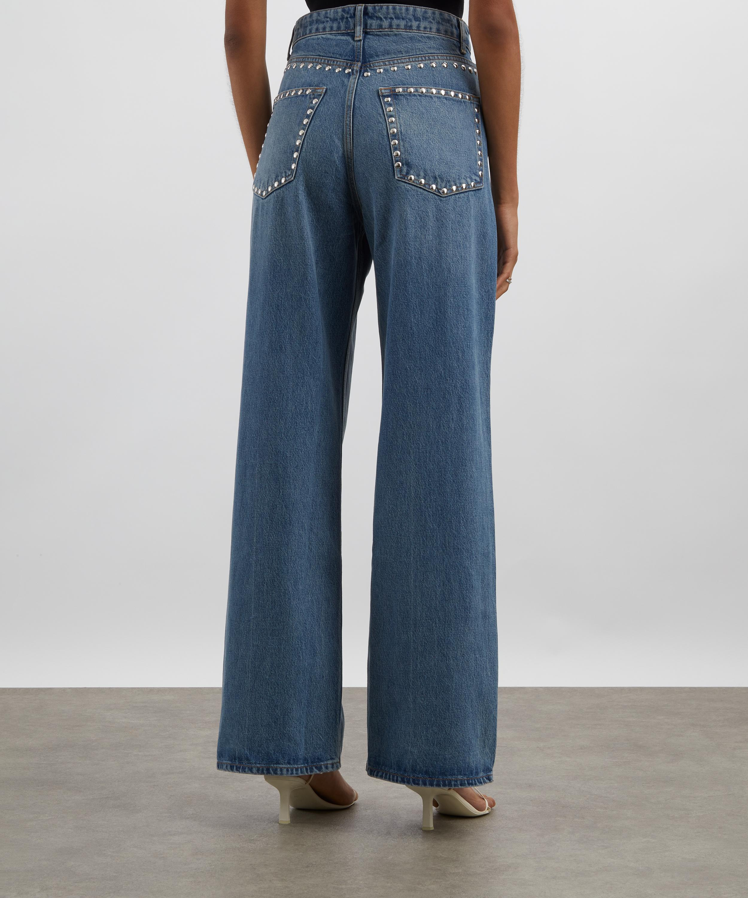Cary High Rise Chesapeake Studded Jeans - 4