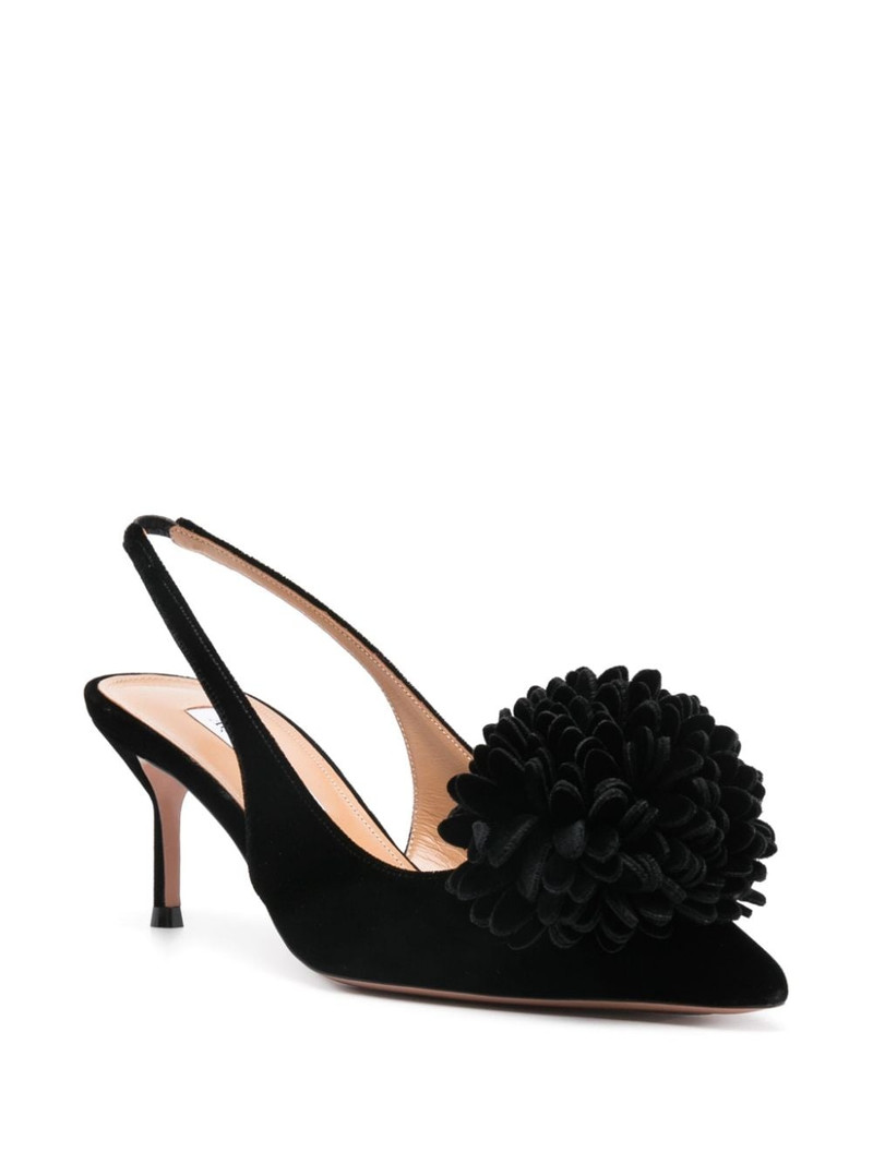 AQUAZZURA 65mm Couturier slingback pumps outlook