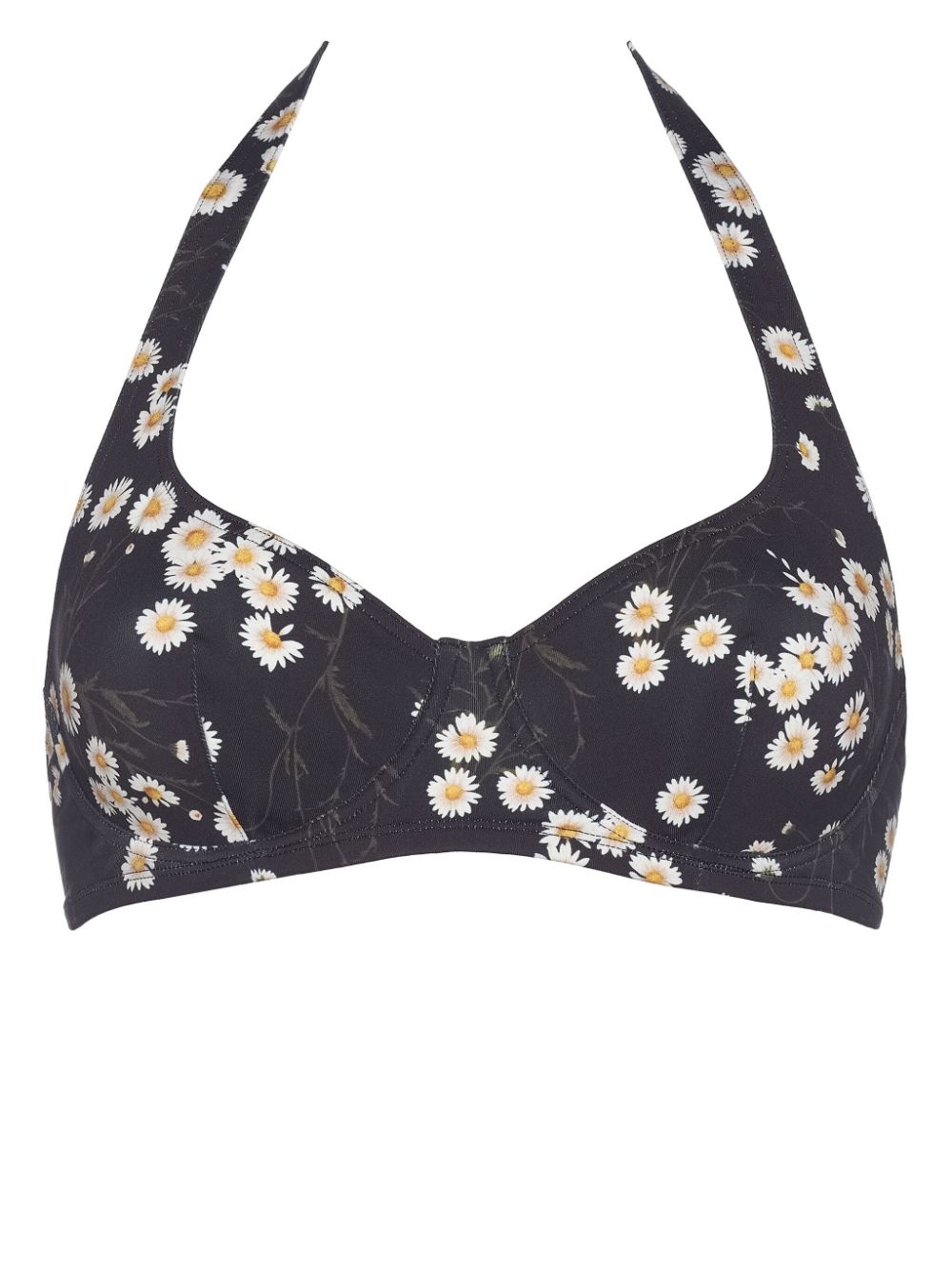 Passionnel floral-print bikini top - 2