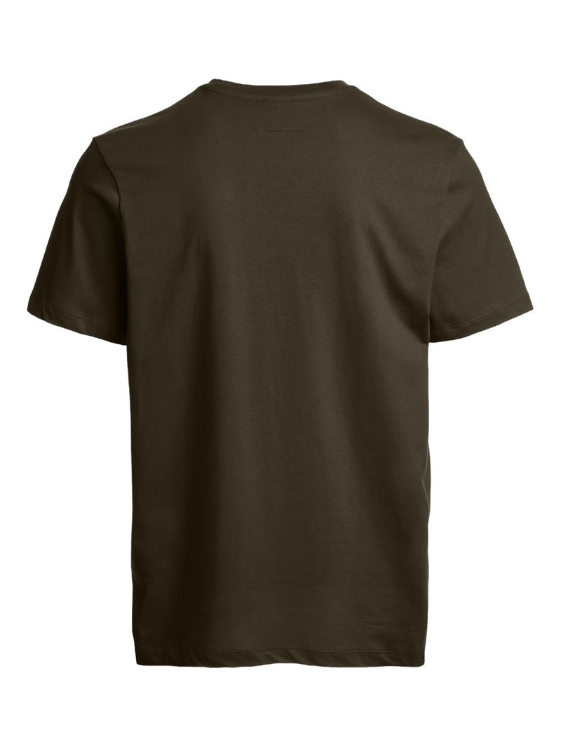 PARAJUMPERS logo-patch crew-neck T-shirt outlook