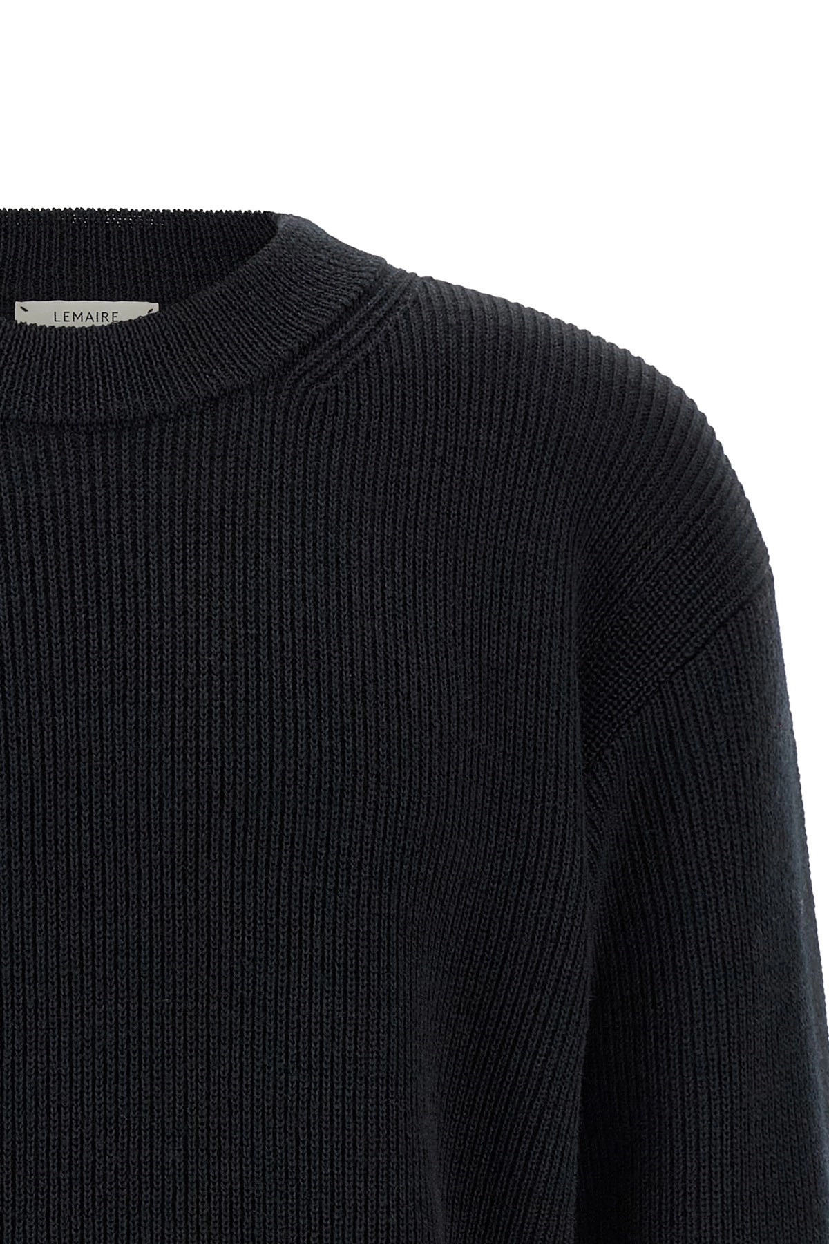 Ribbed wool sweater - 3