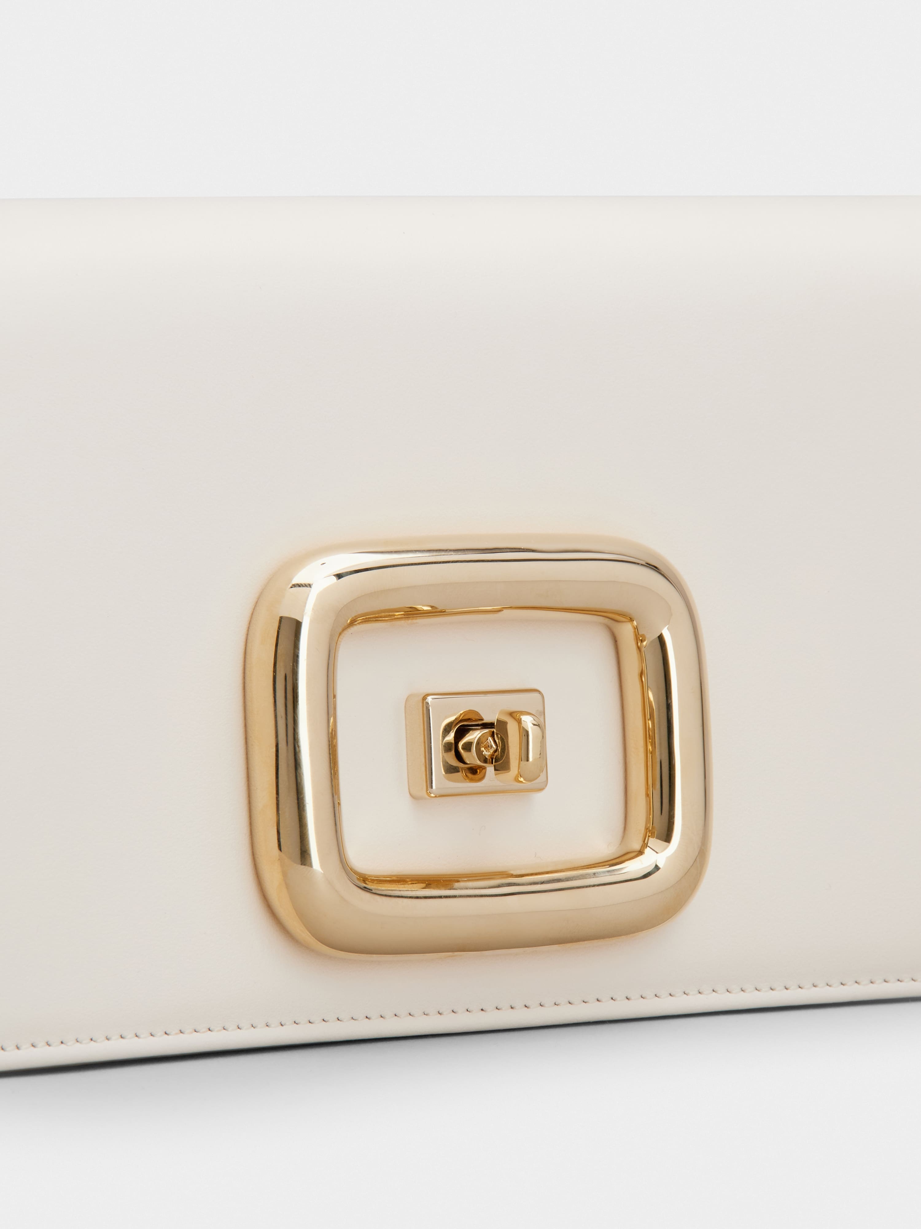 Viv' Choc Mini Bag in Leather - 7