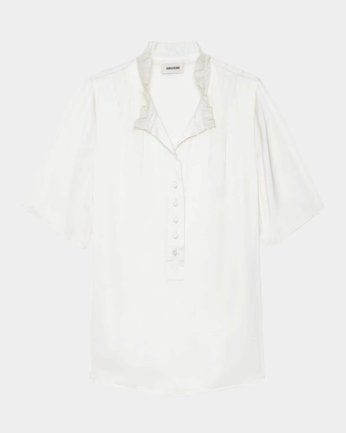 Topher Satin Blouse - 1