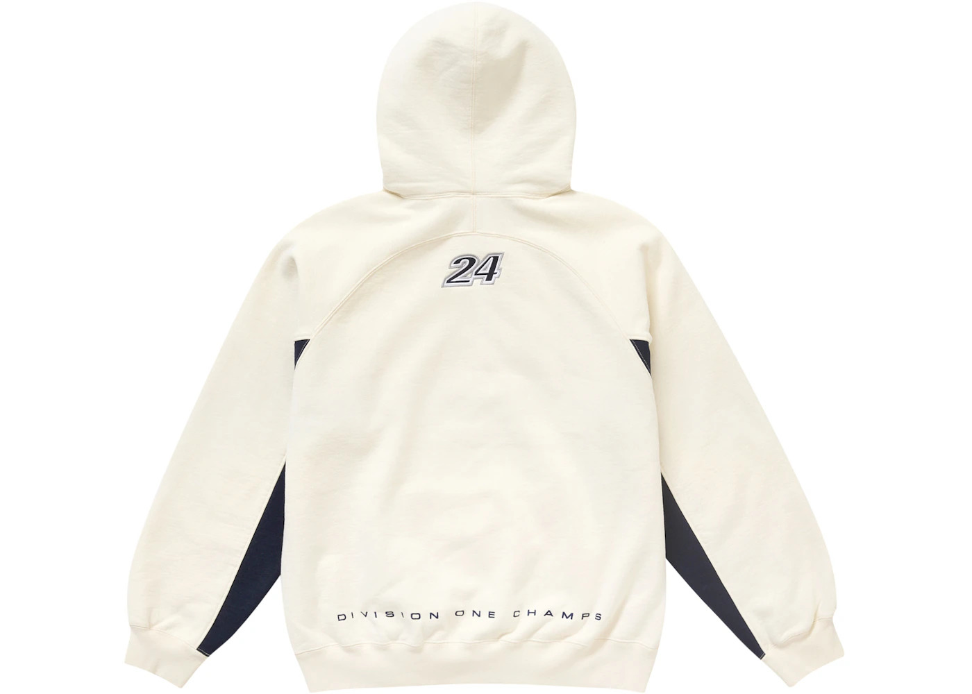 Supreme Division Hooded Sweatshirt Natural - 2